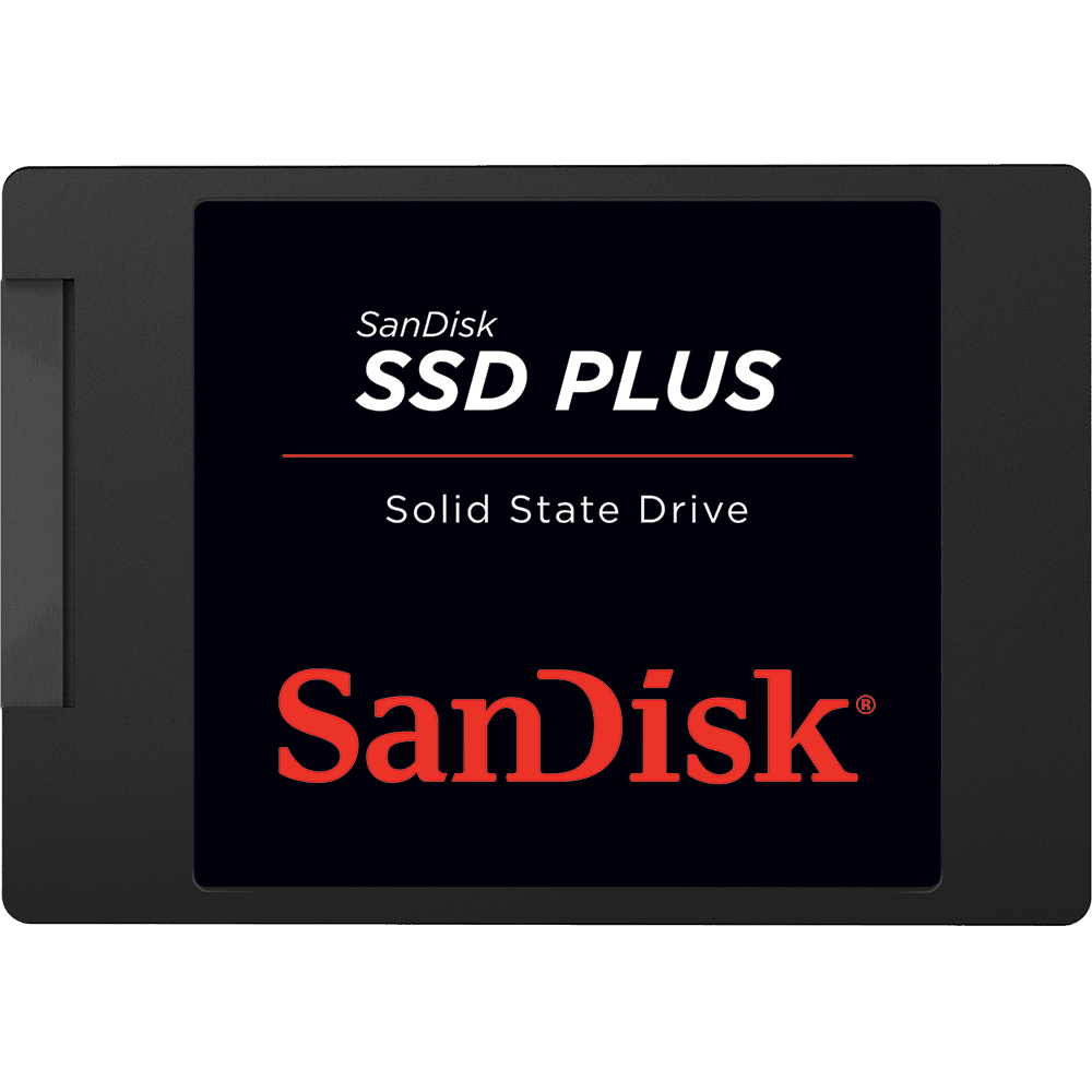 Memoria a Stato Solido SSD Plus 480GB (535MB/s lettura, 445MB/s scrittura)