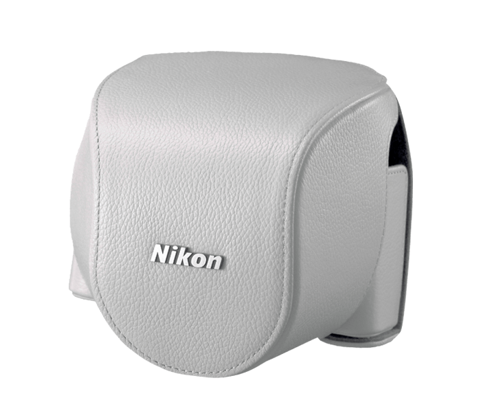 CB-N4000SB White set custodia x Nikon 1 V2+10-30mm