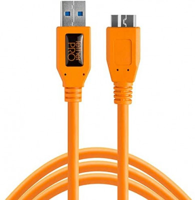Cavo USB 3.0 maschio/Micro-B 4.6m arancio alta visibilità