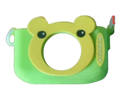 Bubble cover in silicone Green Rana per fotocamera BLS-X200