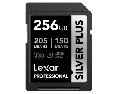 256GB Pro Silver Plus SDXC UHS-I V30