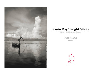 Photo Rag Bright White gr310 A3 25 fogli