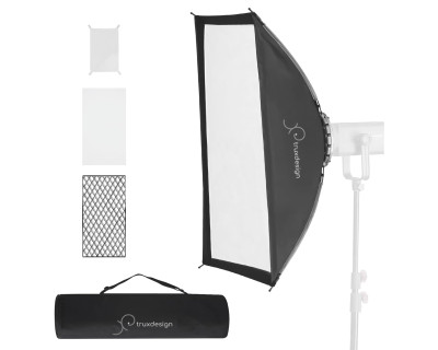 Softbox 60x90cm griglia con apertura rapida e sacca