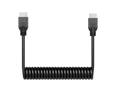 Cavo a spirale HDMI 50-65cm