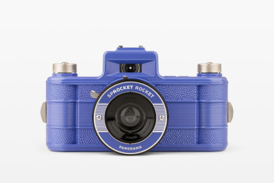 Fotocamera Panoramica Sprocket Rocket 35 mm Baja Blue