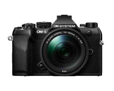 OM-5 II Black + 14-150mm F4-5.6 II