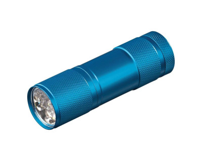 Torcia LED tascabile in alluminio - Blu