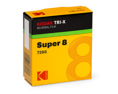 TRI-X 200D/160T B/W Super 8 Reversal Film 15mt