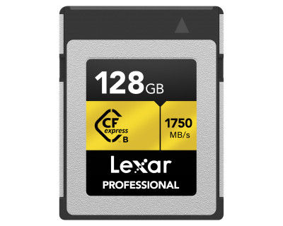 CFexpress Tipo B 128GB Gold Professional Hi-speed (R 1750 MB/s - W 1500 MB/s)