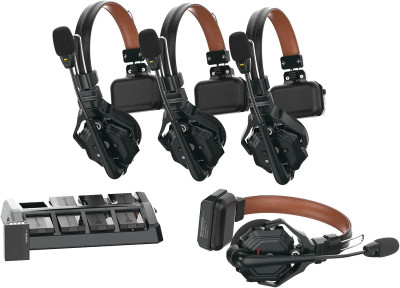 Solidcom C1 Pro 4S - Sistema intercom wireless con 4 cuffie