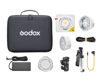 Luce LED bicolor portatile ML-100Bi - Kit 2