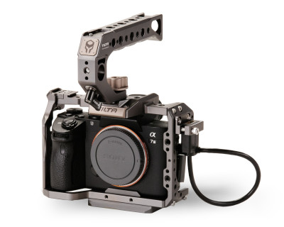 Gabbia completa per Sony A7II / A7III / A7S / A7S II / A7RII / A7RIII / A9 - Kit A Grigio