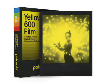 Color Film For 600 - Duochrome Edition Black and Yellow