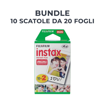 10x INSTAX Instant Film MINI Color 20 fogli