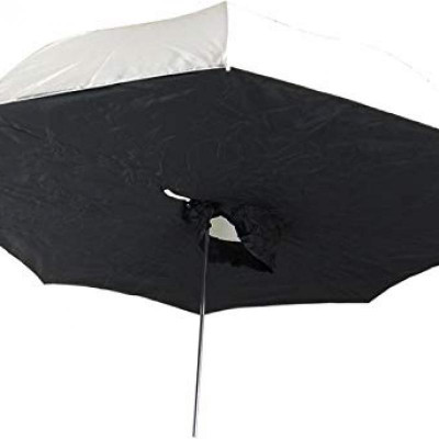 Ombrello da studio softbox Shoot-through nero 109 cm