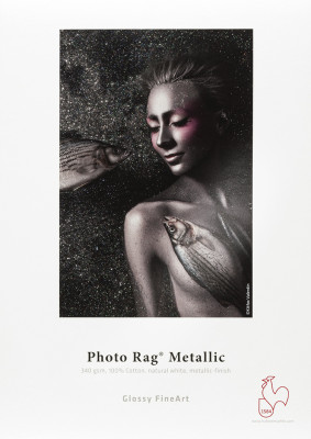 Photo Rag Metallic gr340 A3 - 25 fogli