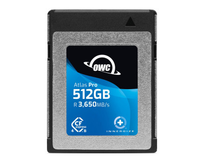 512GB Atlas Pro CFexpress Tipo B 4.0 R3650 MB/s W3000 MB/s