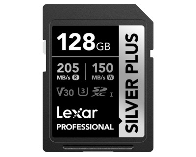 128GB Pro Silver Plus SDXC UHS-I V30