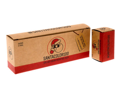 Pellicola SANTACOLOR 100 Professional 35mm - 36 pose x 5 pack