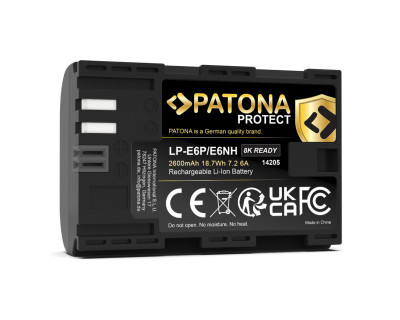 Batteria Protect LP-E6P per Canon EOS R5 Mark II