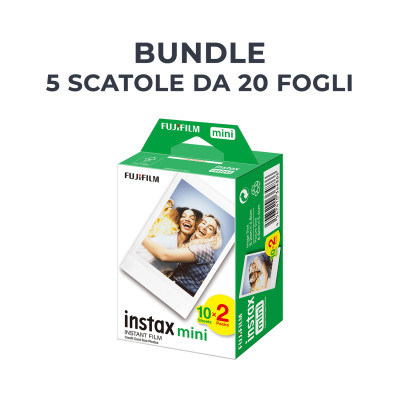 5x INSTAX Instant Film MINI Color 20 fogli