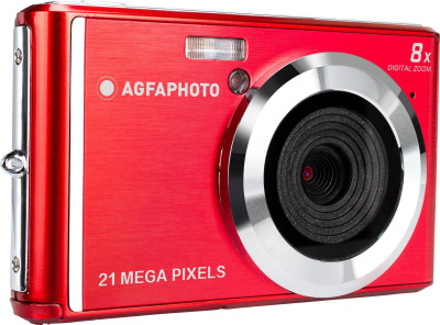 Fotocamera compatta DC5200 Rossa + SD 32GB