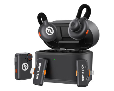 LARK M2S Wireless Lavalier Microphone Ultimate Combo (Camera RX + USB-C RX + Lightning RX + 2TX)