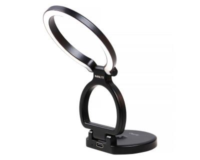 lumo Bi-Color Phone Ring Light con Magsafe - Polar Black