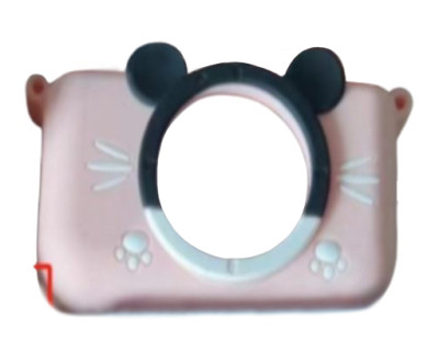 Bubble cover in silicone Pink Topolino per fotocamera BLS-X200