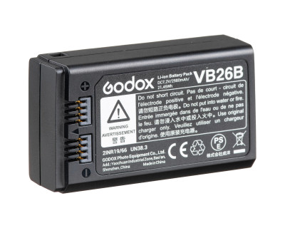 VB26B Batteria ricaricabile 2980mAh per V1, V860 III e AD100 Pro