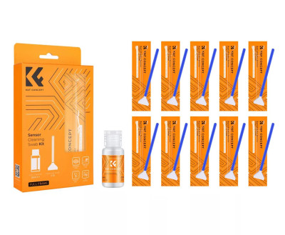Kit 10 swab per pulizia sensore Full frame + liquido 20 ml